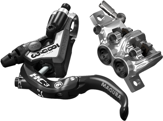 Disc Brakes - Magura Mt Trail Carbon Brake Set (600x600), Png Download