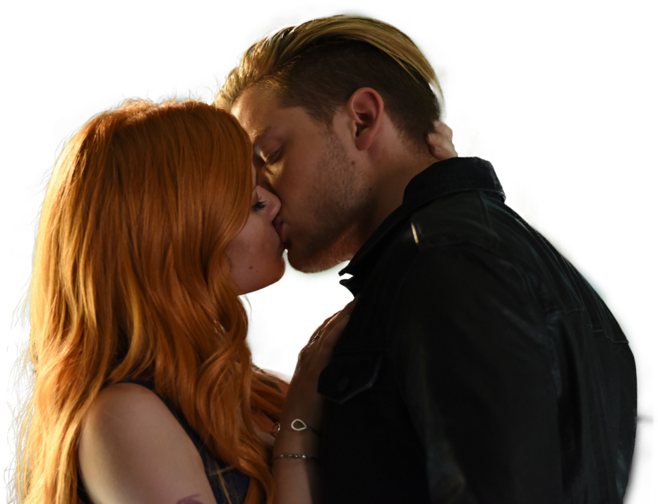 Visit - Jace Wayland And Clary Fray Shadowhunters (1094x730), Png Download