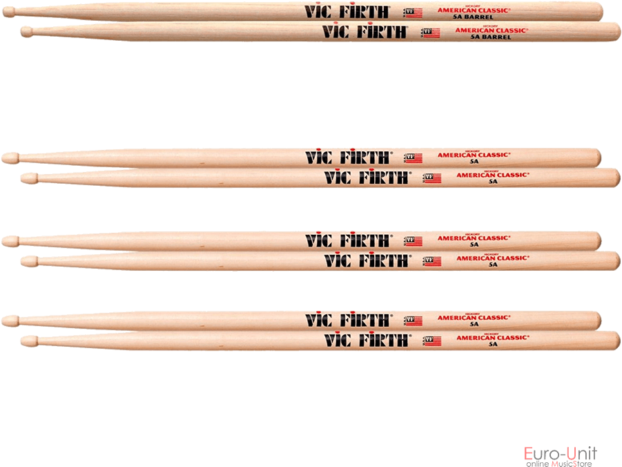 Product Sku - Vic Firth 5b American Hickory Value Pack (900x900), Png Download