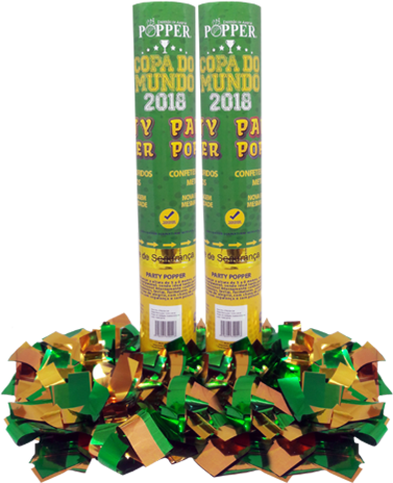 Party Popper 30cm Metalizado - Party Popper 30cm (1000x1000), Png Download