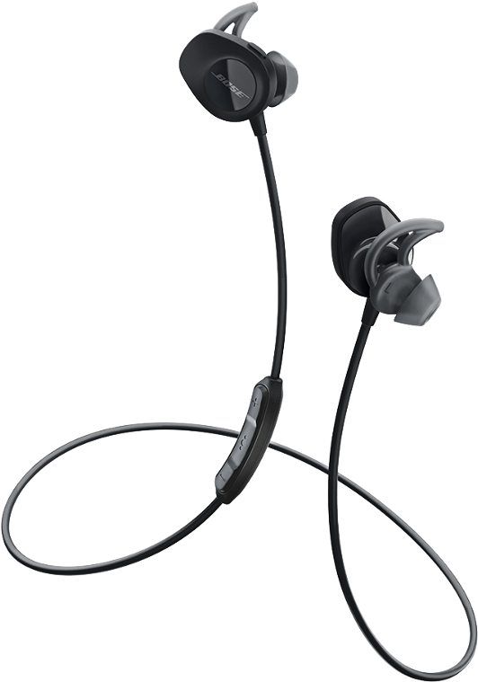 Bose Soundsport Wireless Headphones (black) (1000x852), Png Download