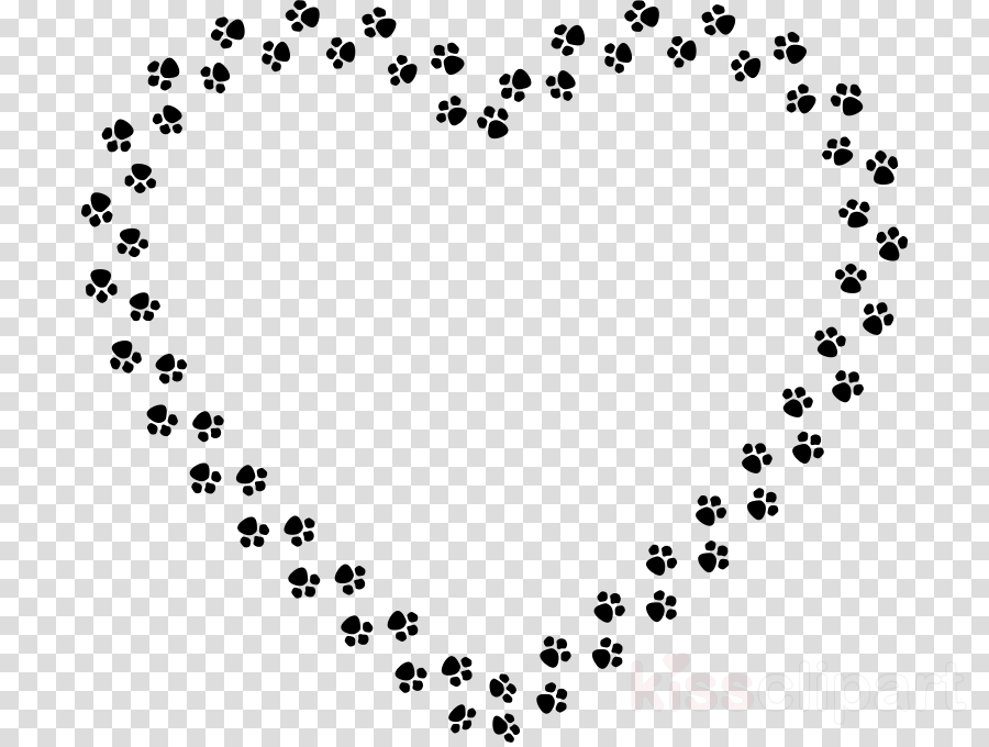 Transparent Paw Prints Clipart Dog Paw Clip Art - Brussels Griffon Pillow Case (900x680), Png Download