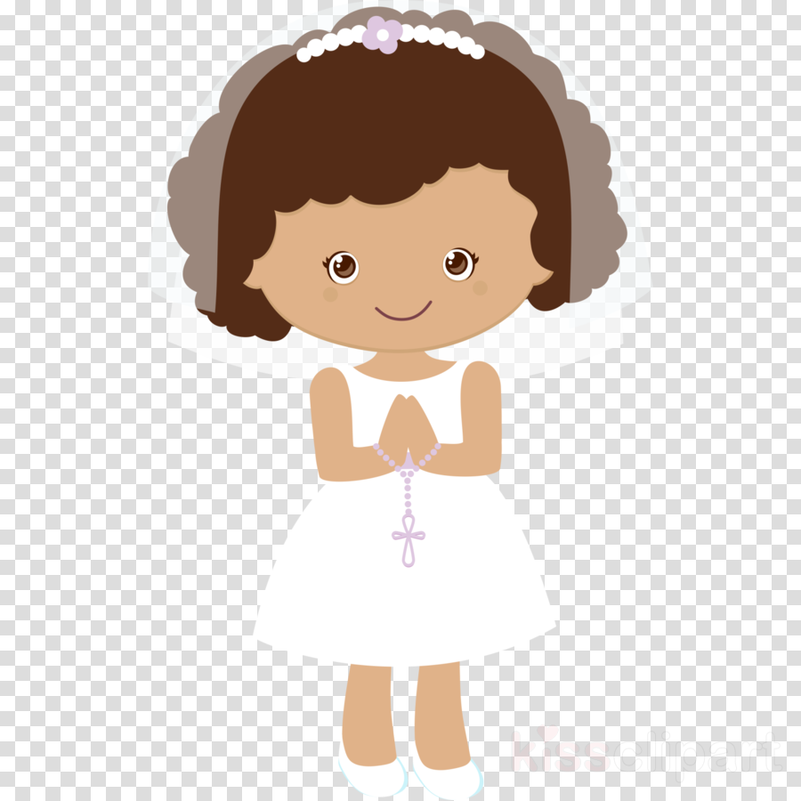 Download Niña De Primera Comunion Png Clipart First - Muñequitas De Primera Comunion (900x900), Png Download
