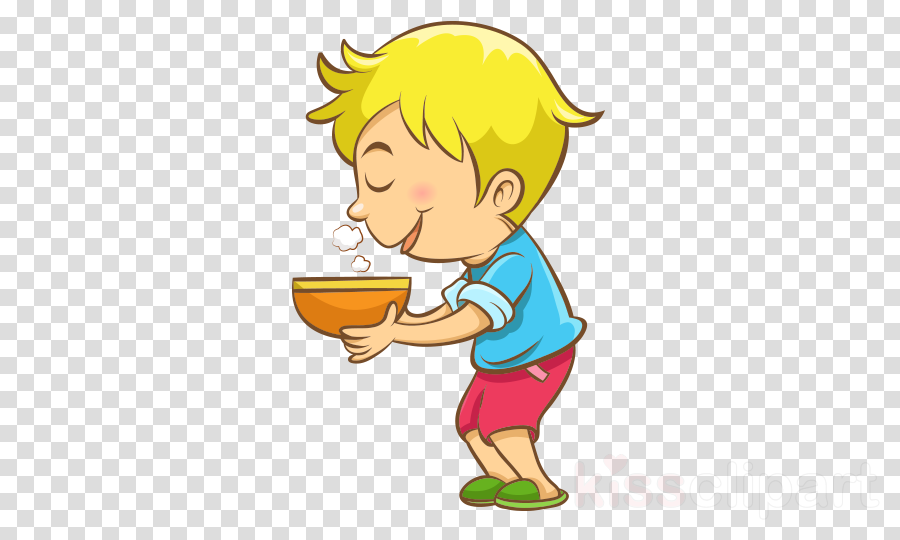 Download Eating Soup Cartoon Clipart Pea Soup Illustration - Pusheen Cat Food (900x540), Png Download