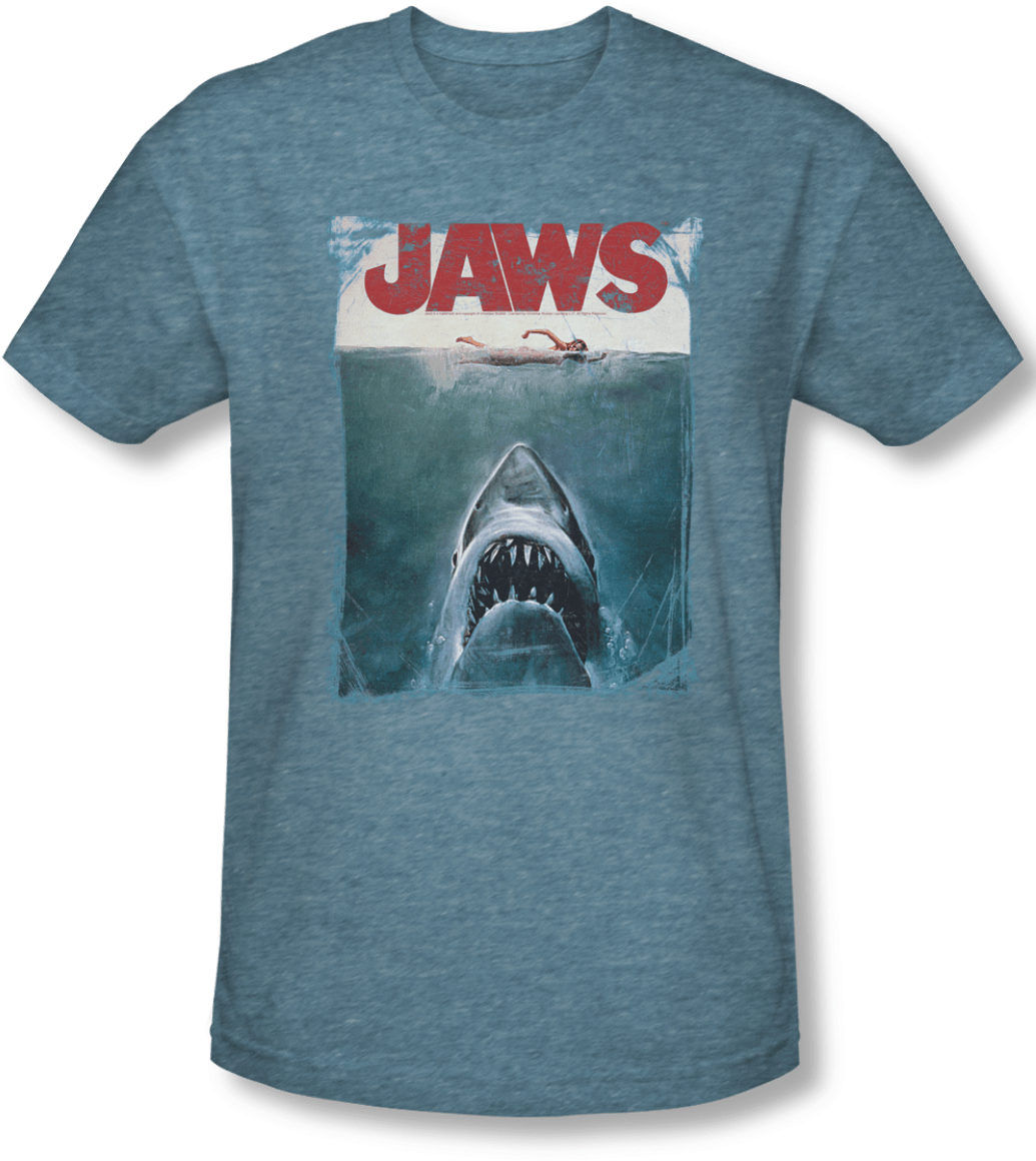 Jaws Movie Poster (1040x1235), Png Download