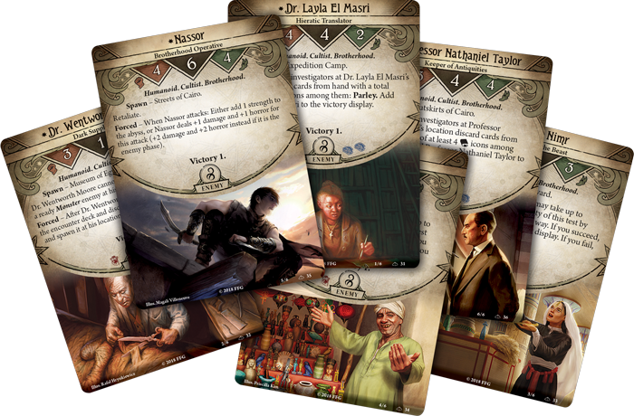 This Scenario Turned Out To Be Quite Deadly, With - Call Of Cthulhu Lcg: Ebla Restored Asylum Pack (700x460), Png Download