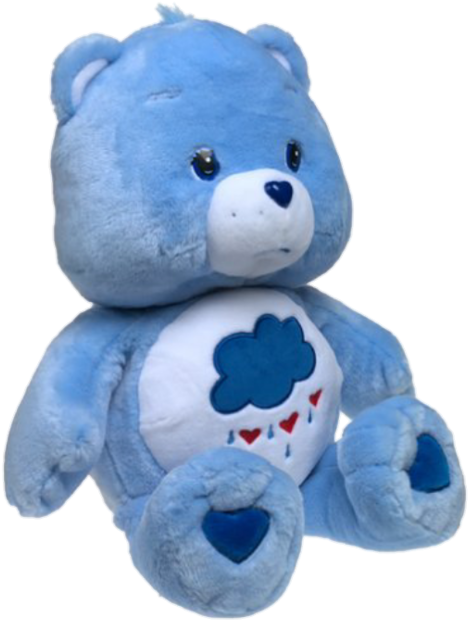 64 Images About Png 🎀 On We Heart It - Grumpy Care Bear Cuddly (500x631), Png Download