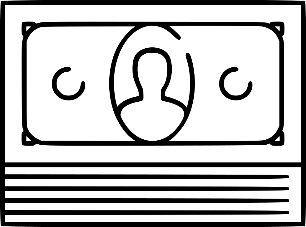 Cash Stack Comments - Scalable Vector Graphics (980x728), Png Download