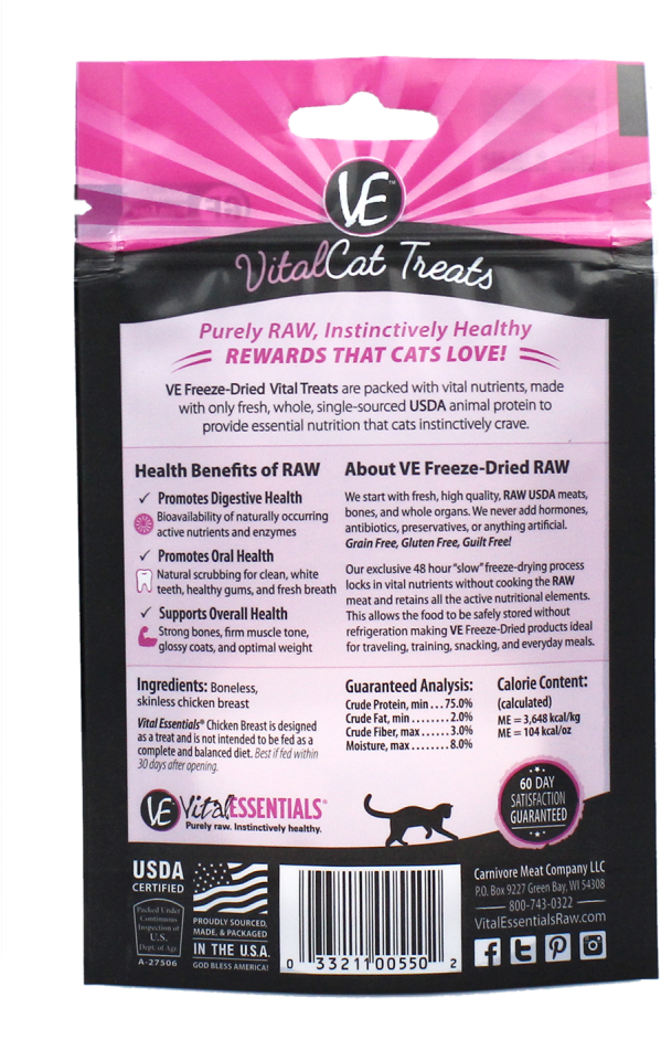 Vital Essentials Vital Cat Freeze Dried Grain Free - Grape (666x1000), Png Download