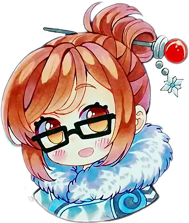 Cold Meioverwatch Overwatch Coldcolors - Mei Overwatch Dibujo (612x722), Png Download