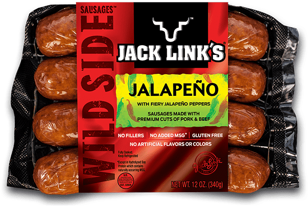 Jalapeño Wild Side Sausage - Jack Links Beef Jerky (600x600), Png Download