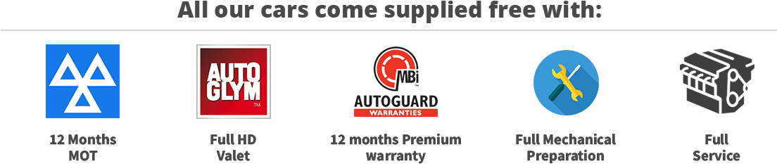 Used Fiat 500 Cars In Whitley Bay - Auto Glym Ultra Deep Shine, 500ml (1200x281), Png Download