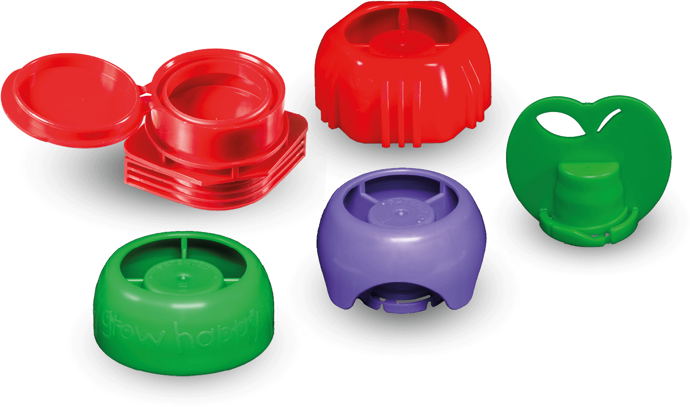 All Caps Are Anti-choking And Provided With Tamper - Plastic (1419x818), Png Download