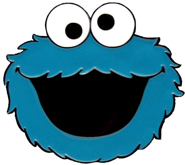 Cookie Monster Face Png - Cookie Monster (842x595), Png Download