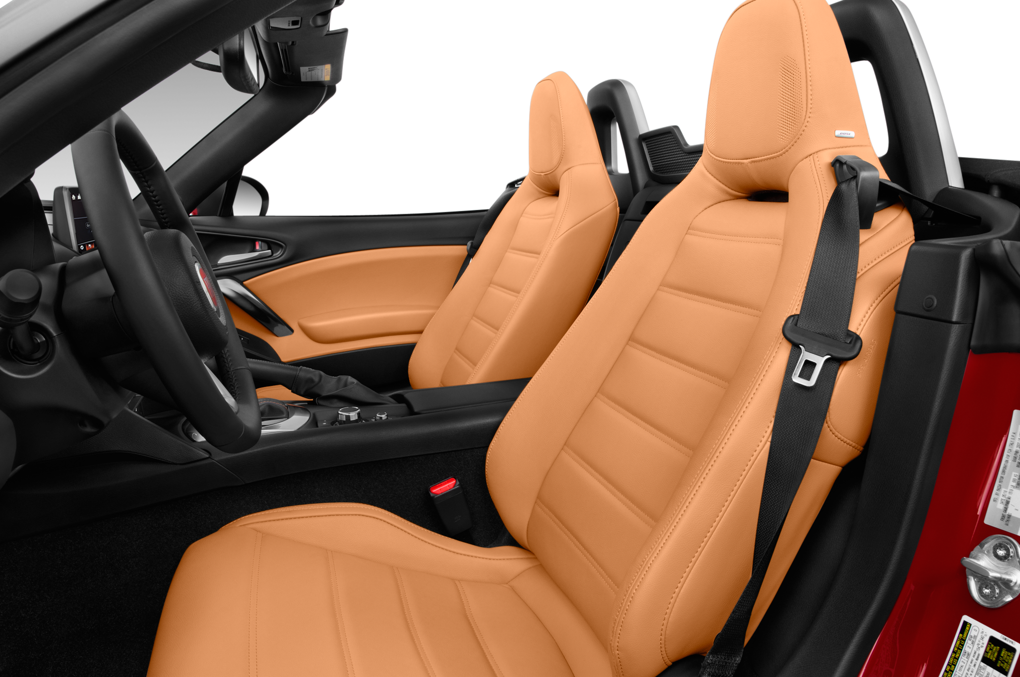 53 - - Fiat Spider 124 Seats (2048x1360), Png Download