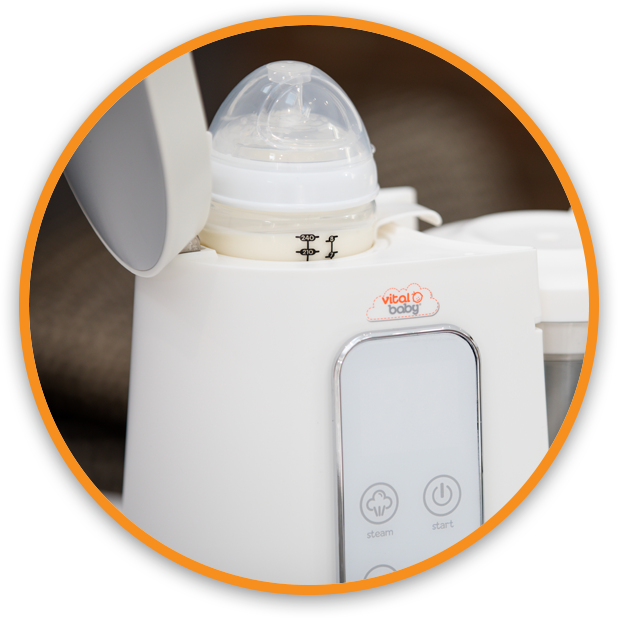 Babyfood Pro Milk Warmer - Food (618x619), Png Download