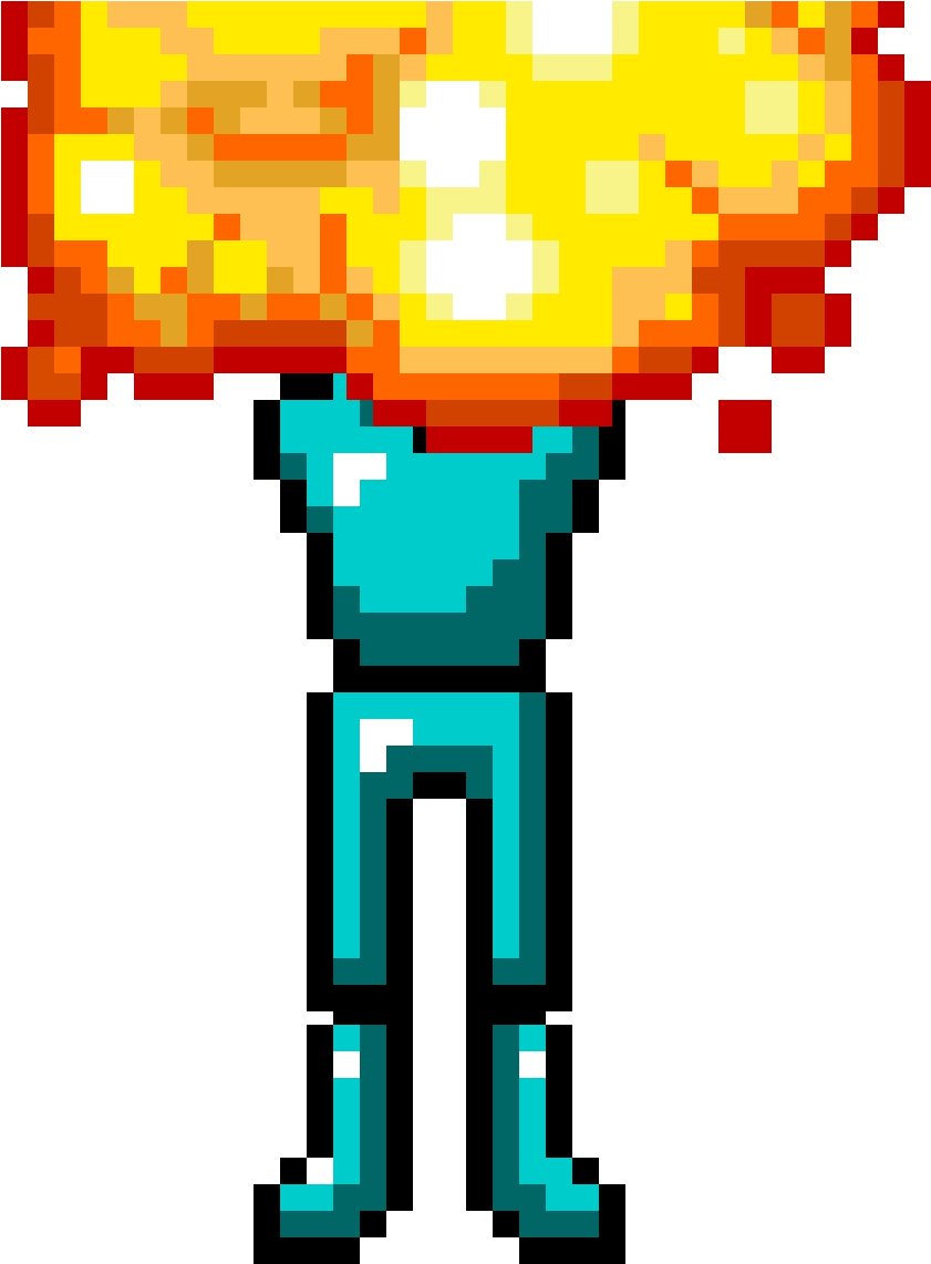 Exploding Head - Minecraft Armour (1200x1200), Png Download