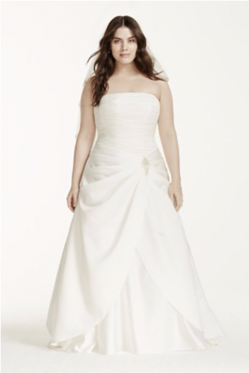 Silhouette Weddingdress - Wedding Dress (720x540), Png Download