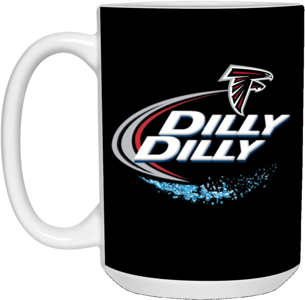 Atl Atlanta Falcons Dilly Dilly Bud Light Mug Cup Gift - Dilly Dilly Bud Light (1024x1024), Png Download