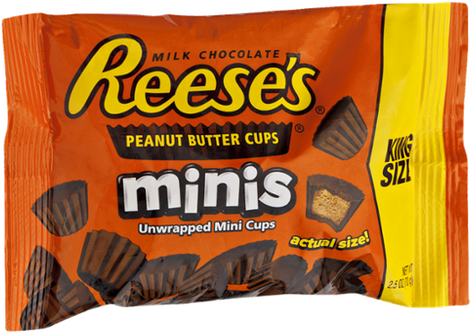 Mini Reese's Peanut Butter Cups (600x600), Png Download