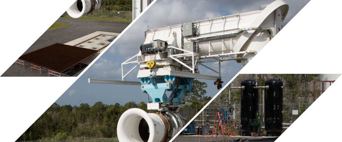 Jet Engine Test Stand - Gas Turbine Engine Test Cell (1200x500), Png Download