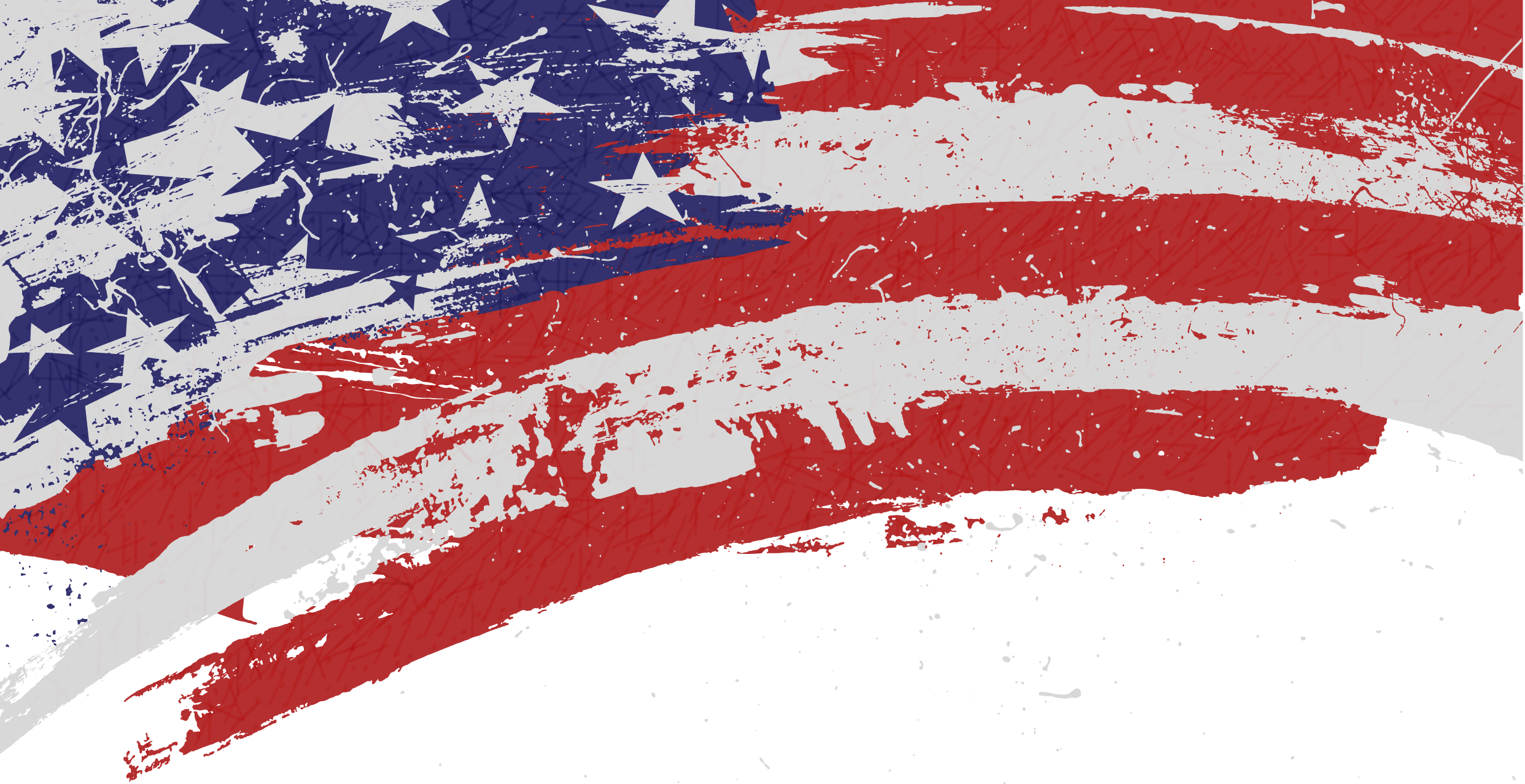 The Israel Lobby And U - Usa Flag Abstract Background (2484x1278), Png Download