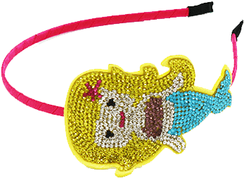 Chicky Swag Mermaid Headband - Dog Catches Something (800x800), Png Download