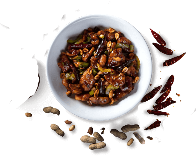 Kung Pao Chicken - Seed (657x524), Png Download