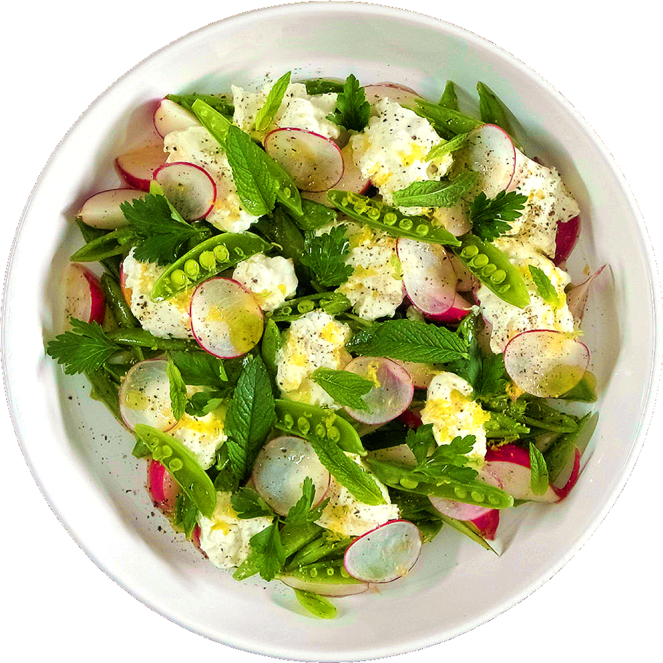 Get The Full Experience - Spinach Salad (960x960), Png Download