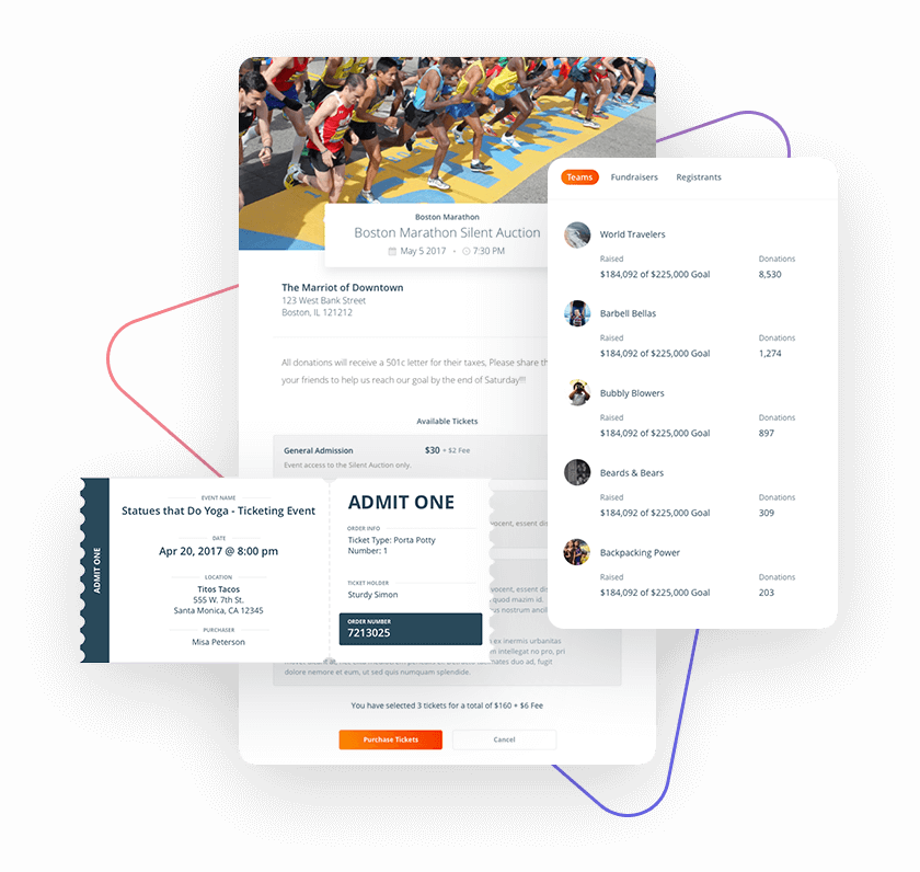Eventmanagement - Crowdrise (840x796), Png Download