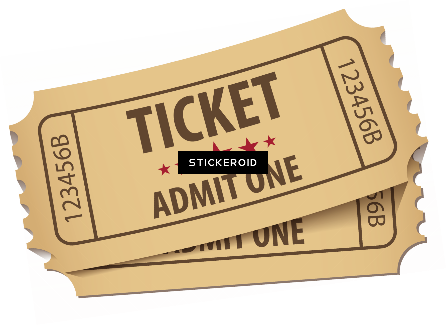 Ticket Holidays - Show Tickets (1781x1298), Png Download