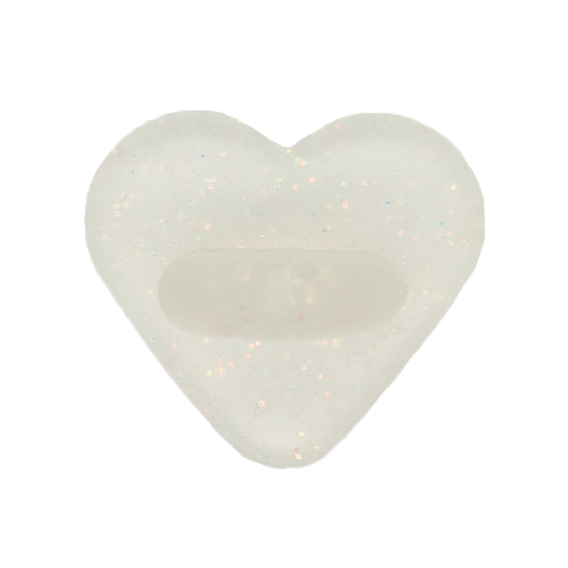 Clear With Glitter - Glitter (800x800), Png Download