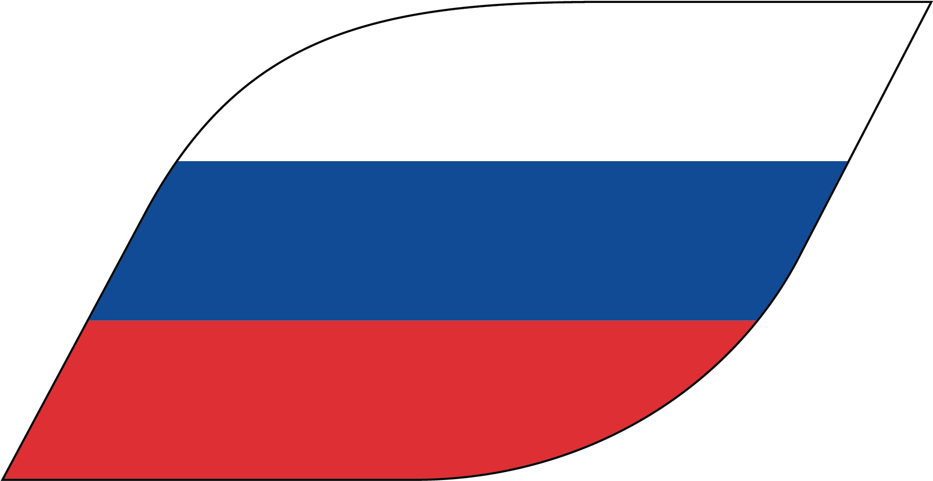 Russia Flag (1955x1007), Png Download