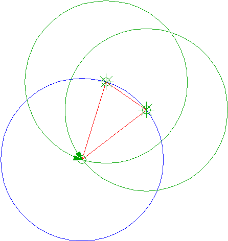 Copy Circle 1 Two Times, To The Selected Points 2 - Circle (611x506), Png Download