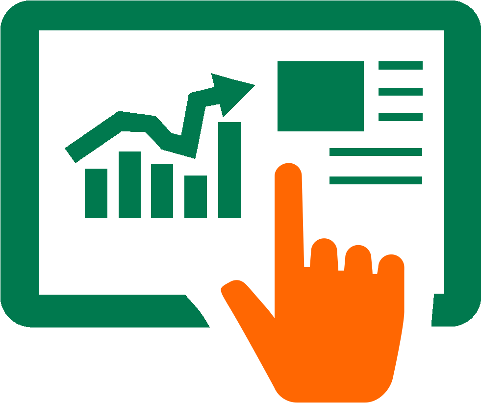 Mmpcfl Web To Print Complete Order History And Reports - Reporting Vector Icon (1300x1300), Png Download