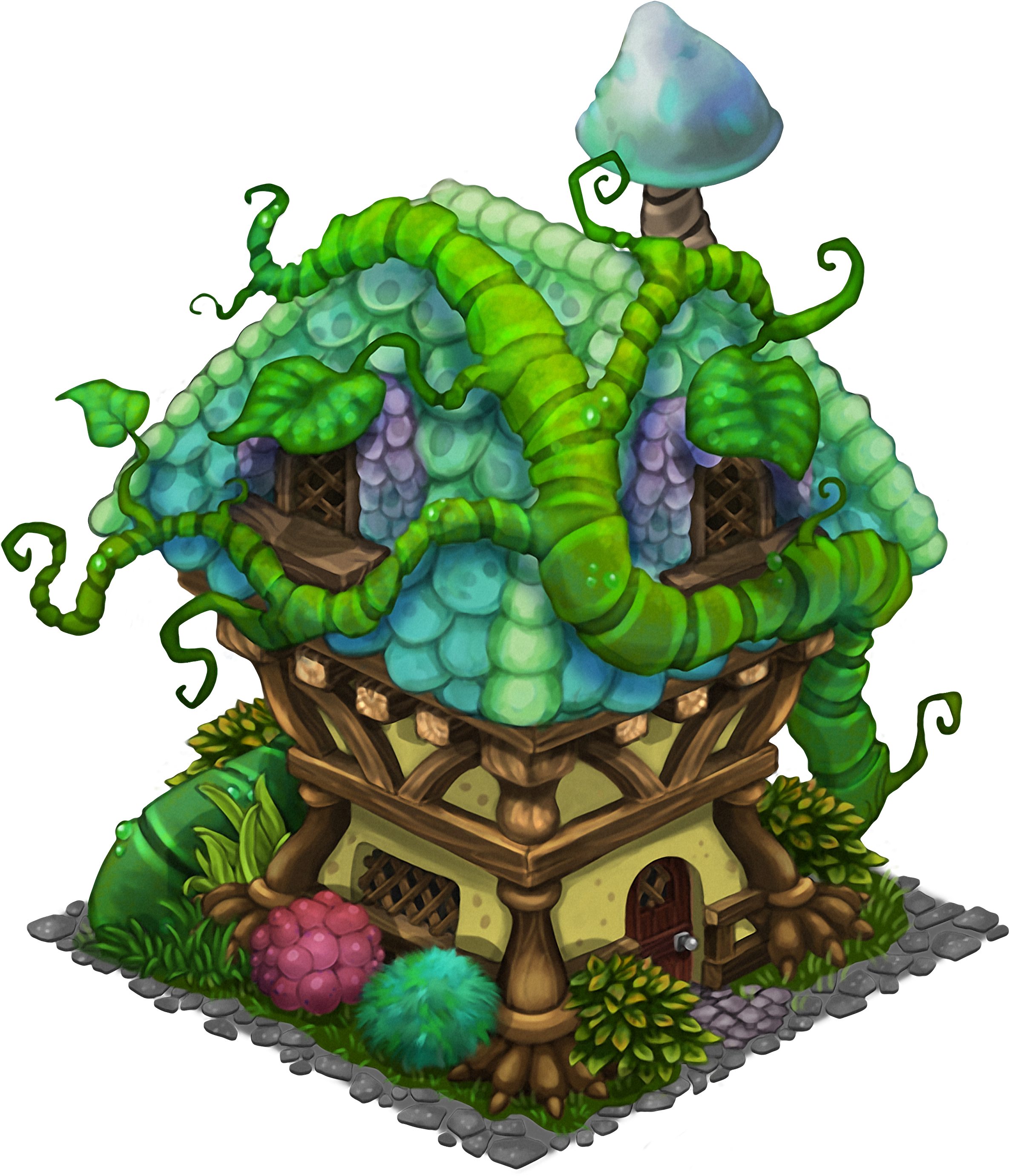 Cozee Cabin - My Singing Monsters (2408x2783), Png Download