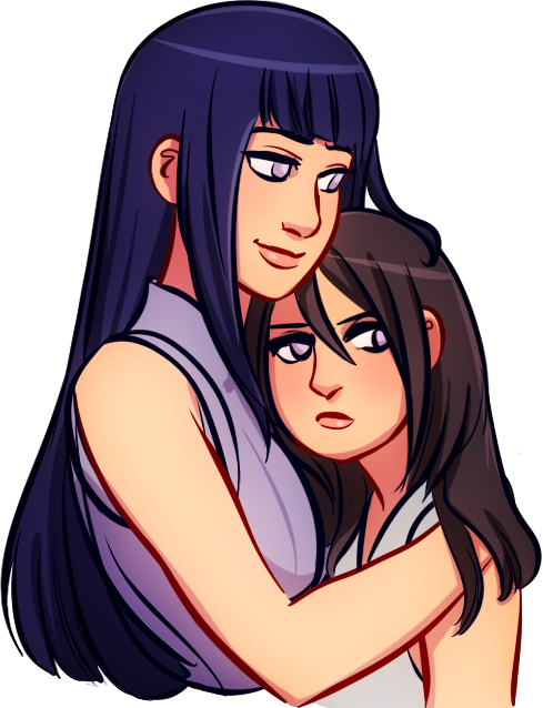 Dammit Sis I Have A Reputation To Keep Shhh Accept - Hanabi Hinata Art (489x638), Png Download