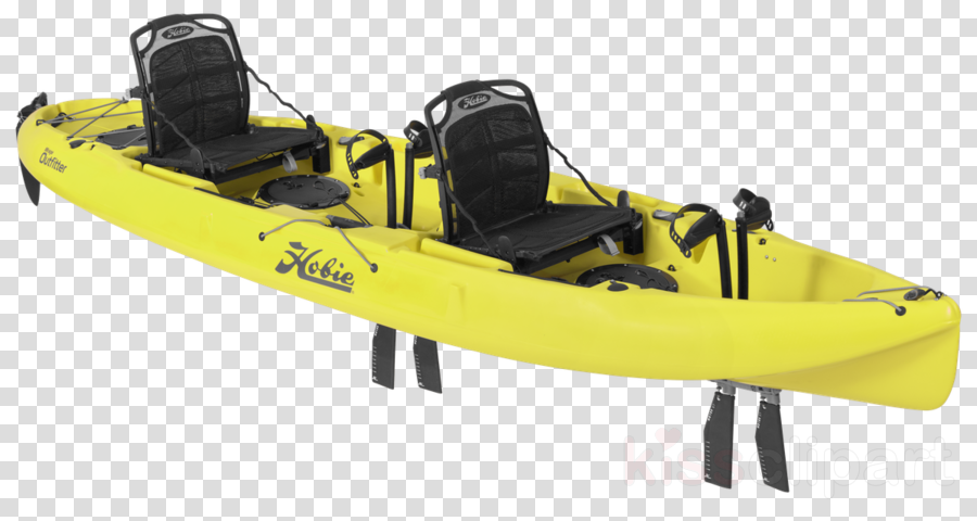 Download Hobie Mirage Outfitter Clipart Kayak Hobie - Hobie 2018 Mirage Outfitter Tandem (900x480), Png Download
