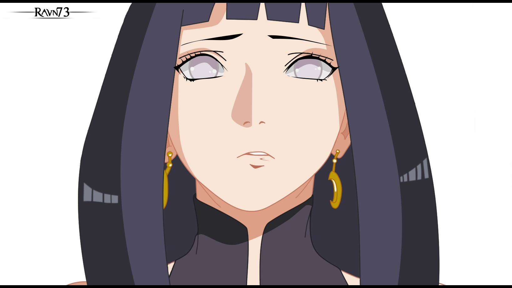 Anime Anime Anime Girls Naruto Shippuuden Hyuuga Hinata - Hyuga Hinata Manga Colorized (1636x921), Png Download