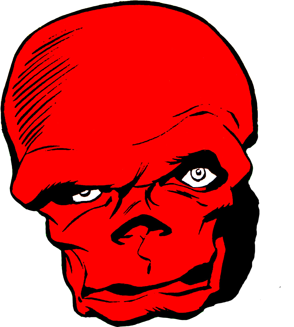 Red Skull By Jack Kirby - Red Skull Jack Kirby (1077x1133), Png Download