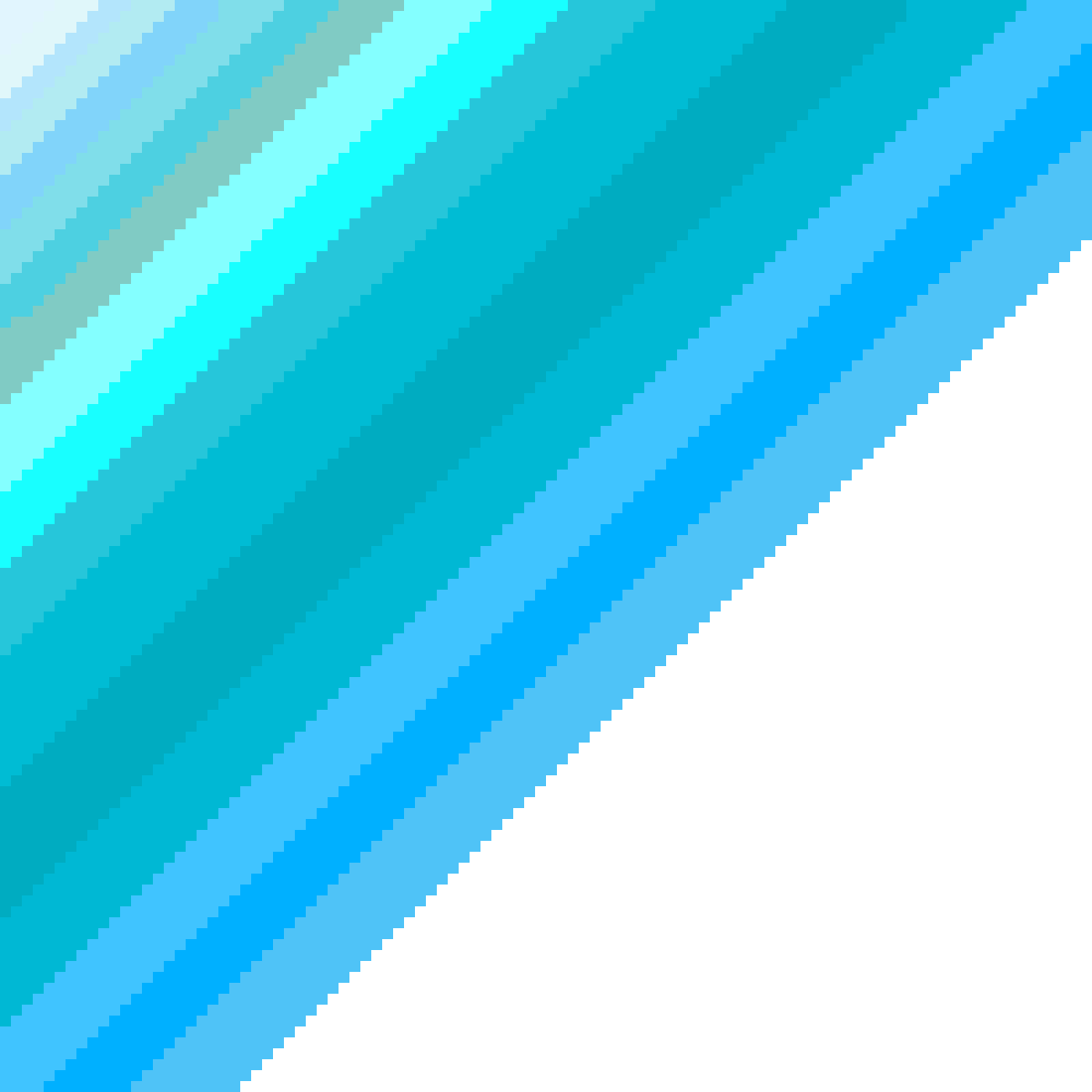 Blue Gradient Pixil Art - Now Designs Hemstitch Cotton Napkins, Bulk Set (1200x1200), Png Download
