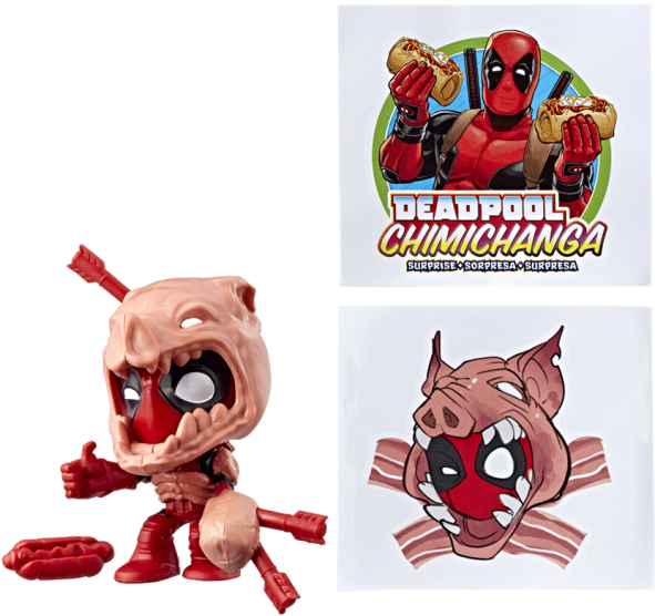 Deadpool Chimichanga Blind Bag (640x640), Png Download