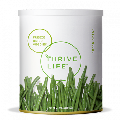 Green Beans - Freeze Dried - Thrive Life: Freeze-dried Fuji Apple Slices - Pantry (736x460), Png Download