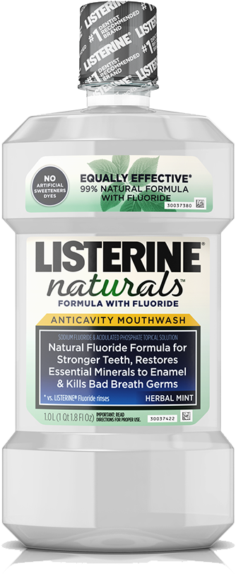 Rapid Fusion Technology - Mouthwash Listerine (930x930), Png Download