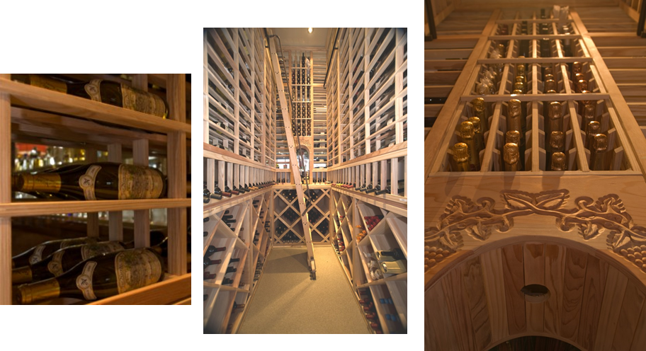 Hospitality Wine Display - Wine Cellar (912x496), Png Download