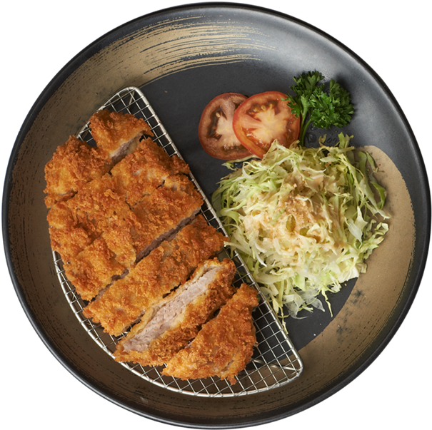 Pork Tonkatsu Thick And Tender Pork Cutlets With A - Tonkatsu (750x650), Png Download