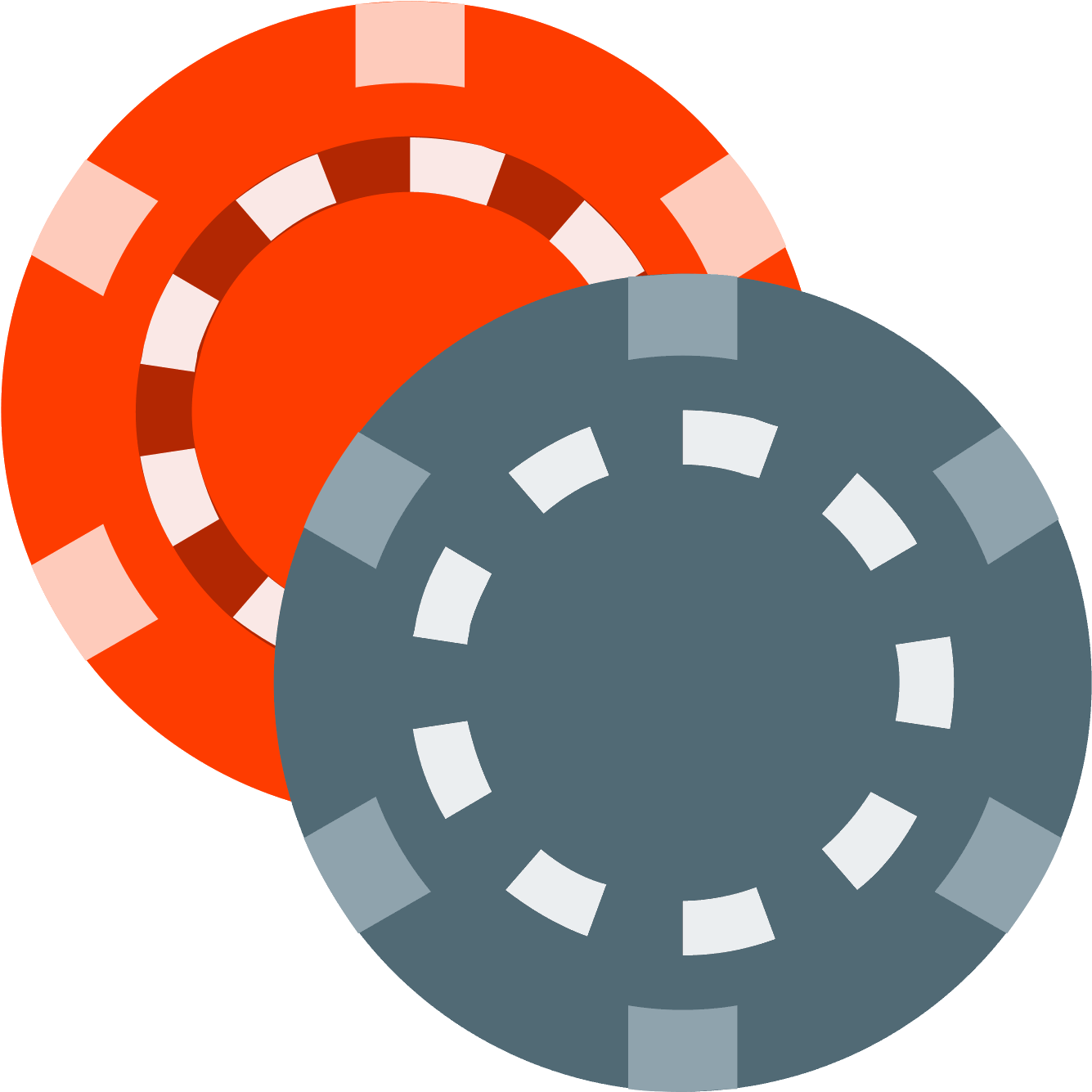 Roulette Chips Icon - Roulette Png Emoji (1600x1600), Png Download