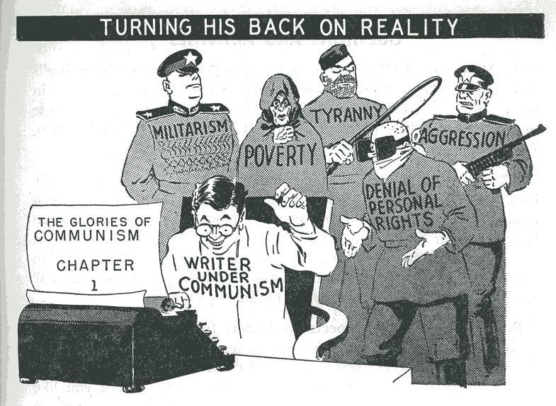 Writer Under Communism - Communism (785x574), Png Download