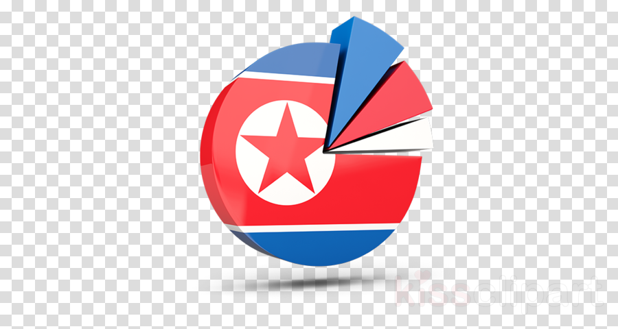 Download North Korea Flag In Circle Clipart Flag Of - Vector Graphics (900x480), Png Download