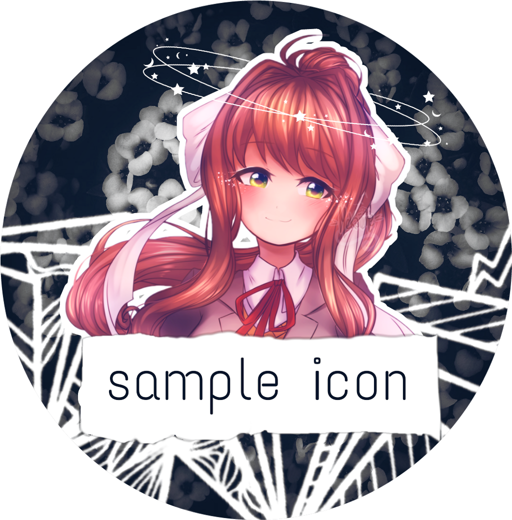 Monika Ddlc Ddlcmonika Icon Sampleicon - Picsart Photo Studio (1024x1040), Png Download